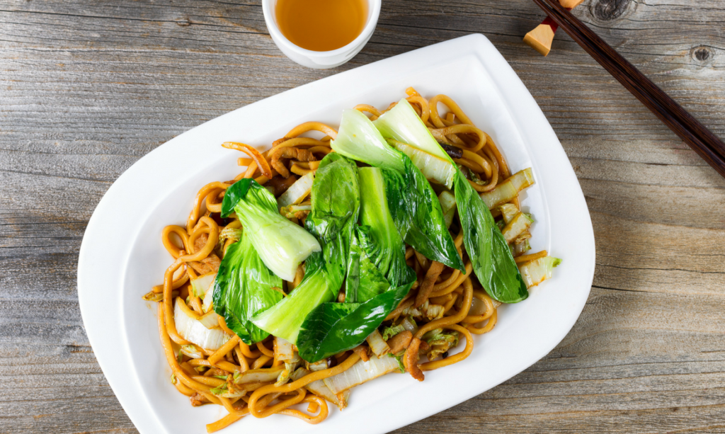 How to Make Fresh Noodles with Bok Choy