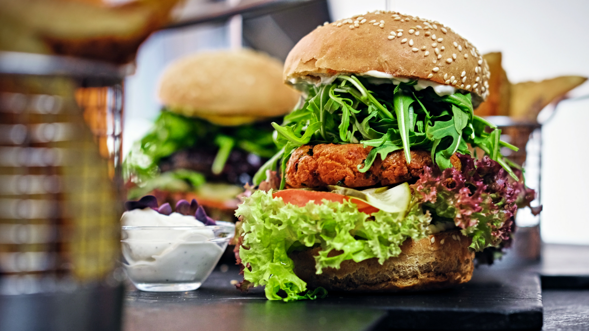 Non-Meat Protein Sources vegan burger