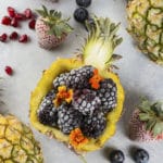 Vegan Tropical Fruit Trifle