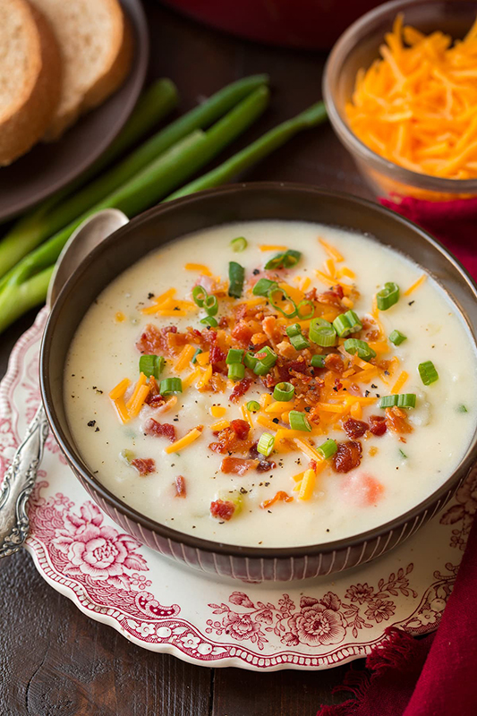 The Ultimate Potato Recipe Roundup l creamy potato soup