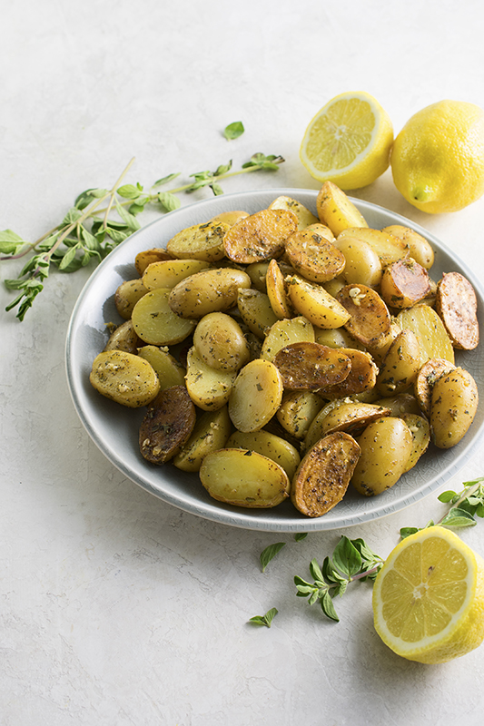The Ultimate Potato Recipe Roundup l greek baby potatoes with lemon