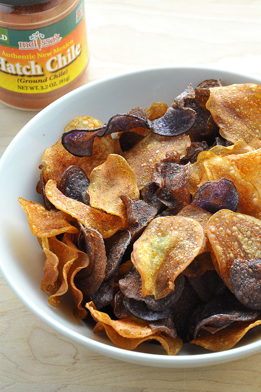 The Ultimate Potato Recipe Roundup l okinawan sweet potato and dutch yellow potato chips
