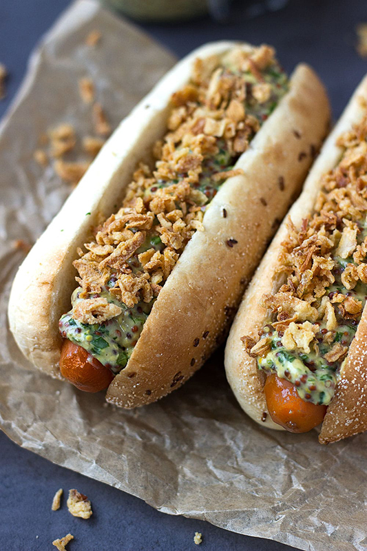 20 Healthy Tailgating Recipes that Score l carrot hot dogs