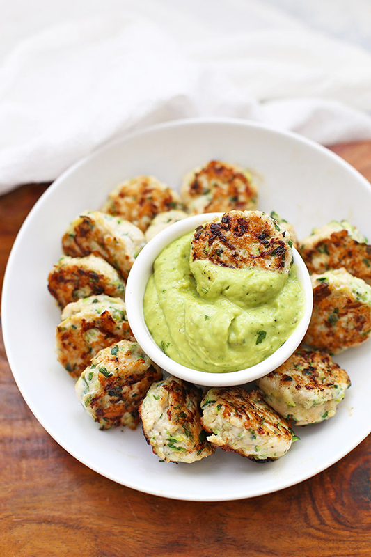 The Best of Whole30 Recipe Roundup l chicken zucchini poppers
