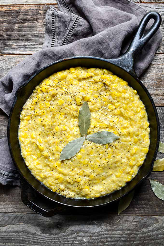 Healthy Thanksgiving Sides Recipe Roundup l vegan creamed corn