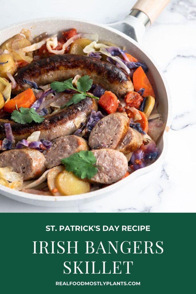 Irish Bangers Skillet St. Patrick's Day Recipe