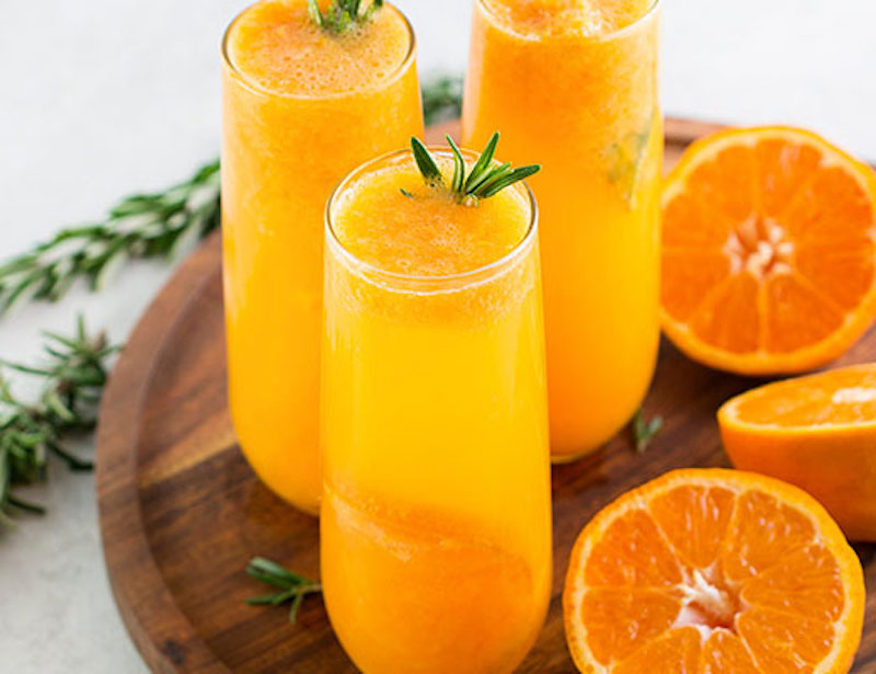 pixie tangerines, mimosa. easter recipe