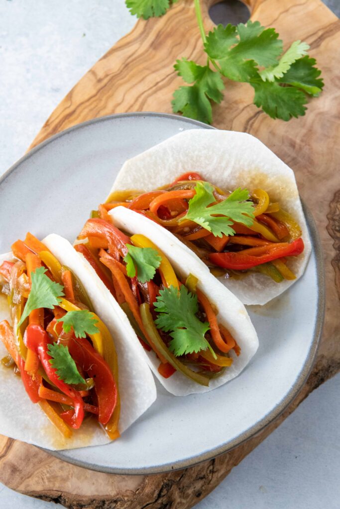 Vegetarian Asian Jicama Tacos-9